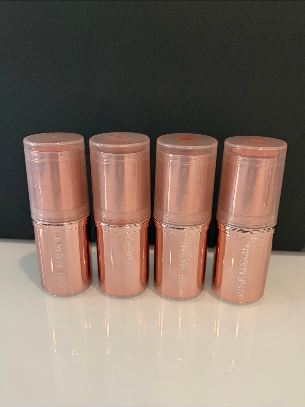 JOSIE MARAN Argan Color Stick Multi-Use Blusher + Lip Color - Heavenly or Delici